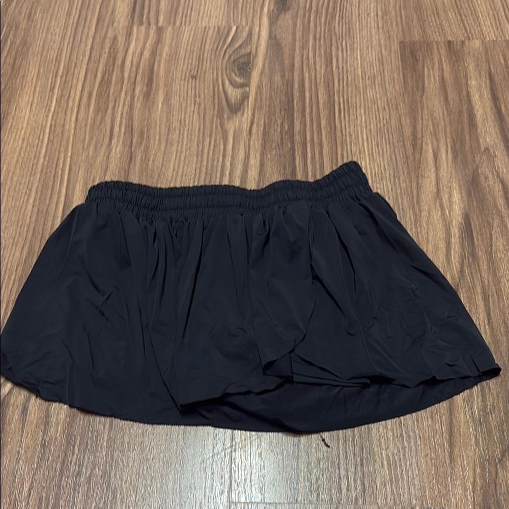 Black butterfly shorts